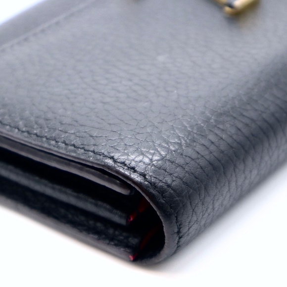 Louis Vuitton Taurillon Noir Capucines Wallet - Picture 9 of 14